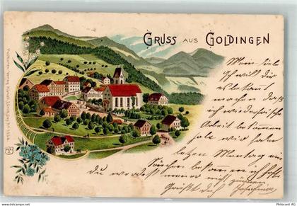 8638 Goldingen 1904 Lithographie - 13641596