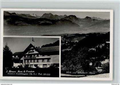 8638 Hintergoldingen Goldingen - Gasthaus Pension J. Bleuer Blick auf Sc... - 13100498