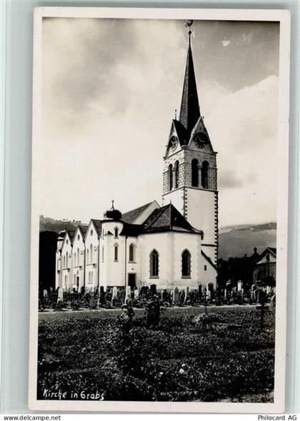 9472 Grabs - Kirche mit Friedhof - 10161613