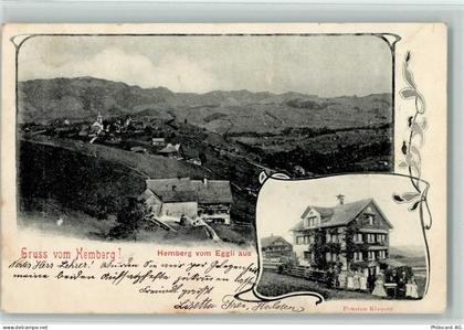 9633 Hemberg 1906 - Hemberg vom Eggli aus Pension Klauser - 13411255