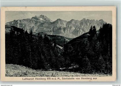 9633 Hemberg - Luftkurort Hemberg Säntiskette von Hemberg - 11084238