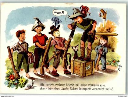 8887 Mels - Aktion Weisstannentals Karikatur Kinder Waffen - 39692486