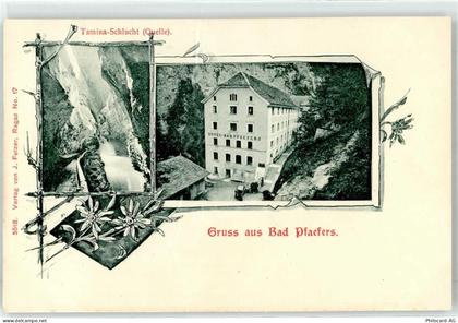 7312 Pfäfers - Hotel Bad Pfäfers Taminaschlucht - 51758413