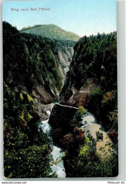 7312 Pfäfers - Weg nach Bad Pfäfers - 39493571
