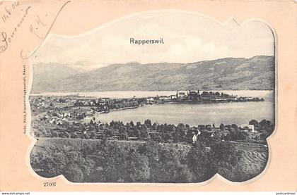 Schweiz - RAPPERSWIL (SG) Totalansicht - Verlag - Gebr. Metz 2700è