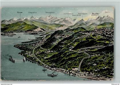 9400 Rorschach - Landkarte Rorschach mit Umgebung - 10147974