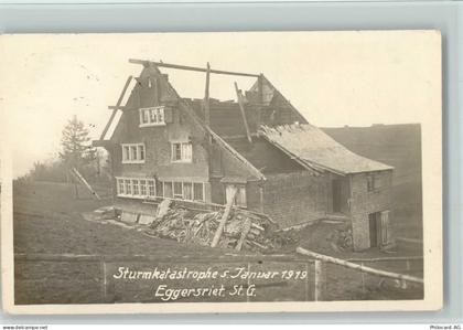 9034 Eggersriet 1919 Foto AK Sturmkatastrophe 1919 - 13407088