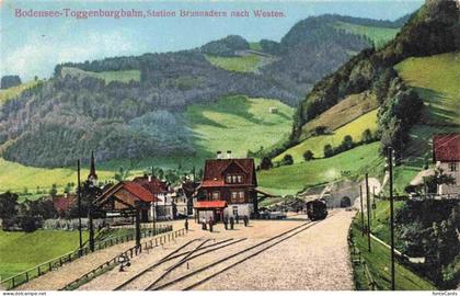 Brunnadern SG Bodensee Toggenburgbahn Station Brunnadern