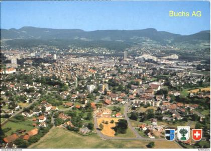 Buchs SG Buchs Fliegeraufnahme
