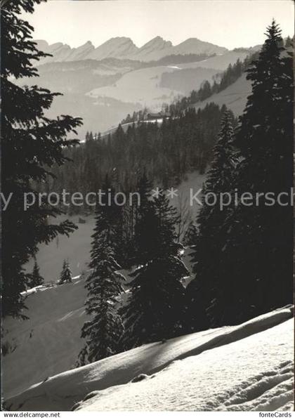 Ebnat-Kappel Winterpanorama