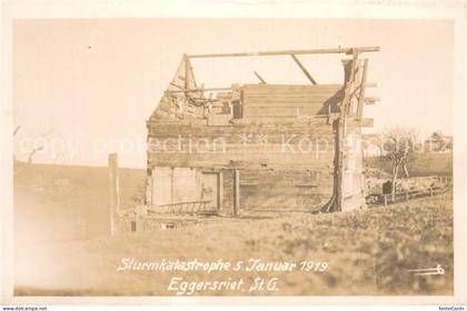 Eggersriet SG Sturmkatastrophe Januar 1919