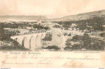 Goldach Rorschach Panorama mit Viadukt