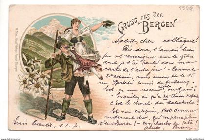 GRUSS AUS DEN BERGEN (SAINT GALL)