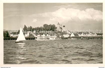 Rapperswil -Jona SG Ansicht vom Zuerichsee aus