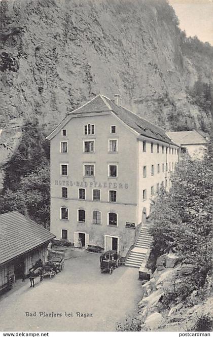 Schweiz - BAD PFAEFERS Pfäfers (SG) Hotel - Verlag Künzli 3647