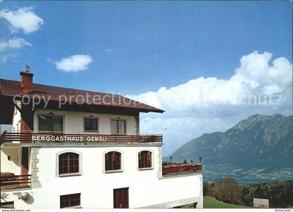 Sevelen Werdenberg Berggasthaus Gemsli