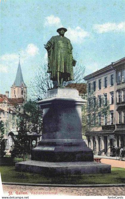 St Gallen SANKT GALLEN SG Vadiandenkmal