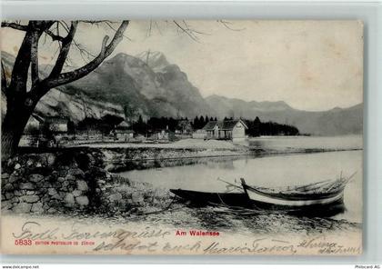 Walensee Wallensee 1906 - Am Walensee Ruderboote - 10148141