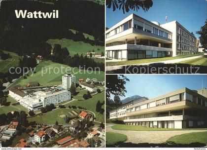 Wattwil Spital Wattwil Fliegeraufnahme
