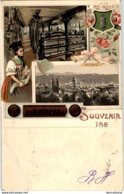 Sankt Gallen - Cacao Suchard - Litho