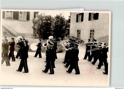 8215 Hallau Privatfoto KEINE AK Marsch Kapelle - 52010358