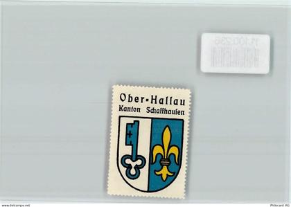 8215 Hallau - Vignette Wappen Kaffee Hag ca 1920-1940 - 11100236
