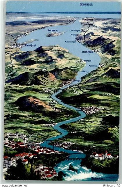 8212 Neuhausen am Rheinfall - Vogelschau Bodensee - 10589236