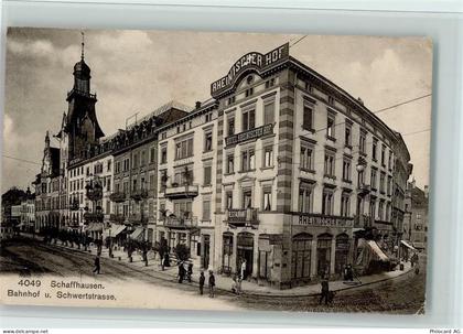 8200 Schaffhausen Sciaffusa - Bahnhof- und Schwertstraße, Bahnhof- und S... - 13077750