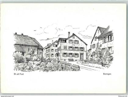 8222 Beringen KEINE AK Alte Post Künstlerkarte - 39489671