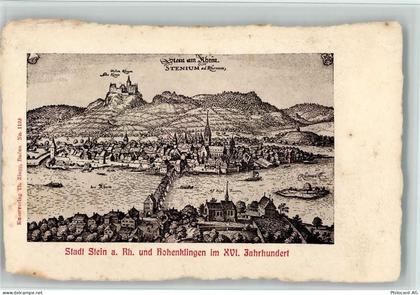 8260 Stein am Rhein - Stadt Stein am Rhein und Hohenklingen im XVI. Jahr... - 11092463