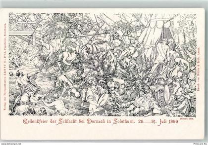 4143 Dornach Lithographie Gedenkfeier der Schlacht bei Dornach 1899 - 10397558