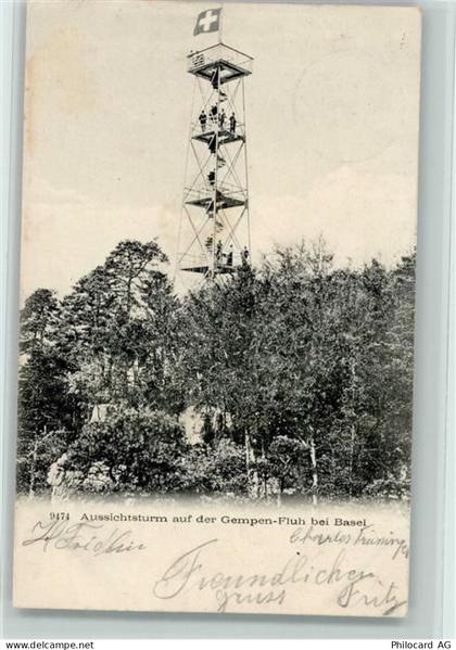 4145 Gempen 1906 - Aussichtsturm - 10161120