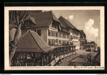 AK Hägendorf, Sanatorium Allerheiligenberg