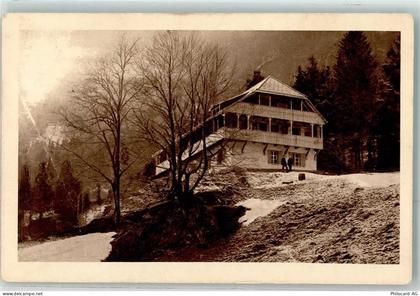 4717 Mümliswil Gebrauchsspuren Winter Naturfreundehaus Passwang Ortsgrup... - 10645527