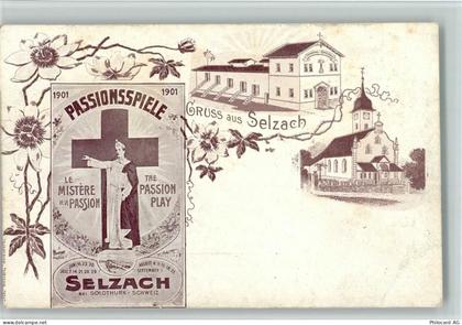 2545 Selzach 1899 - Passionsspiele 1901 AK Ereignis 9 - 13213420