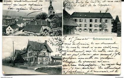 CPA - Carte Postale - Suisse - Schoenenwerd - Multi vues ( MO18179)