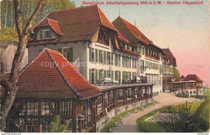 Haegendorf SO Sanatorium Allerheiligenberg