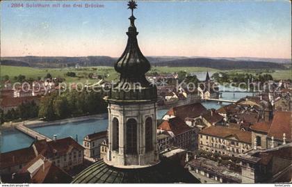 Solothurn mit den Drei Bruecken Panorama
