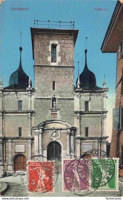 Solothurn Soleure SO Rathaus