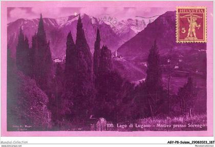 AGYP8-0805-SUISSE - LUGANO - Motivo presso sorengo