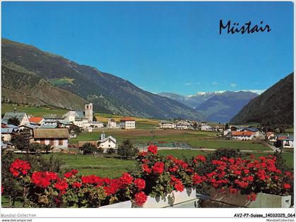AVJP7-0408-SUISSE - MUSTAIR gegen die oetztaler-alpen cunter alps da oetztal