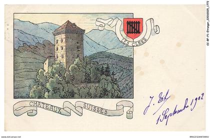 CC-BFP1-0887-SUISSE - Chateaux suisses - LES CLEES