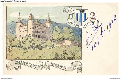 CC-BFP1-0892-SUISSE - Chateaux suisses - CHAMPVENT