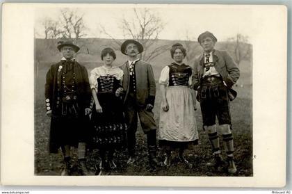 Frauen Tracht Schweiz Privatfoto AK - 39878994