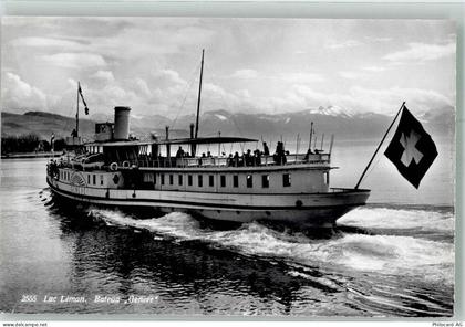 Genève Genf Raddampfer Geneve auf dem Genfersee Binnenschiff Foto AK - 38228201