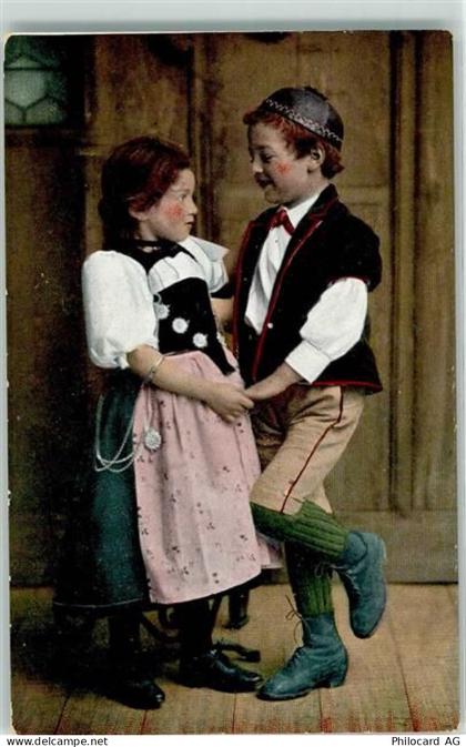 Kinder Tracht Motiv Schweiz - 39497274