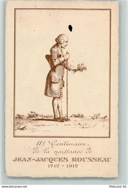 Künstlerkarte Jaen-Jaques Rousseau - 11092646
