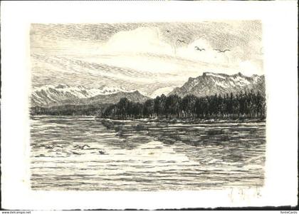 Sempachersee KuenstlerByck ungelaufen ca. 1920