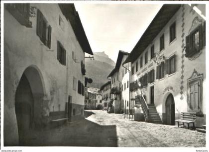 Sta. Maria im Muenstertal Dorfstrasse