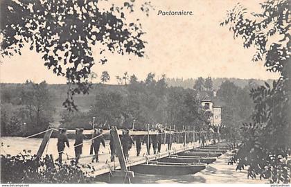 Suisse - Armée Suisse - Schweizer Armee - Esercito svizzero - Pontonniers - Pontonfahrer - Pontoniere - Ed. Künzli 3240